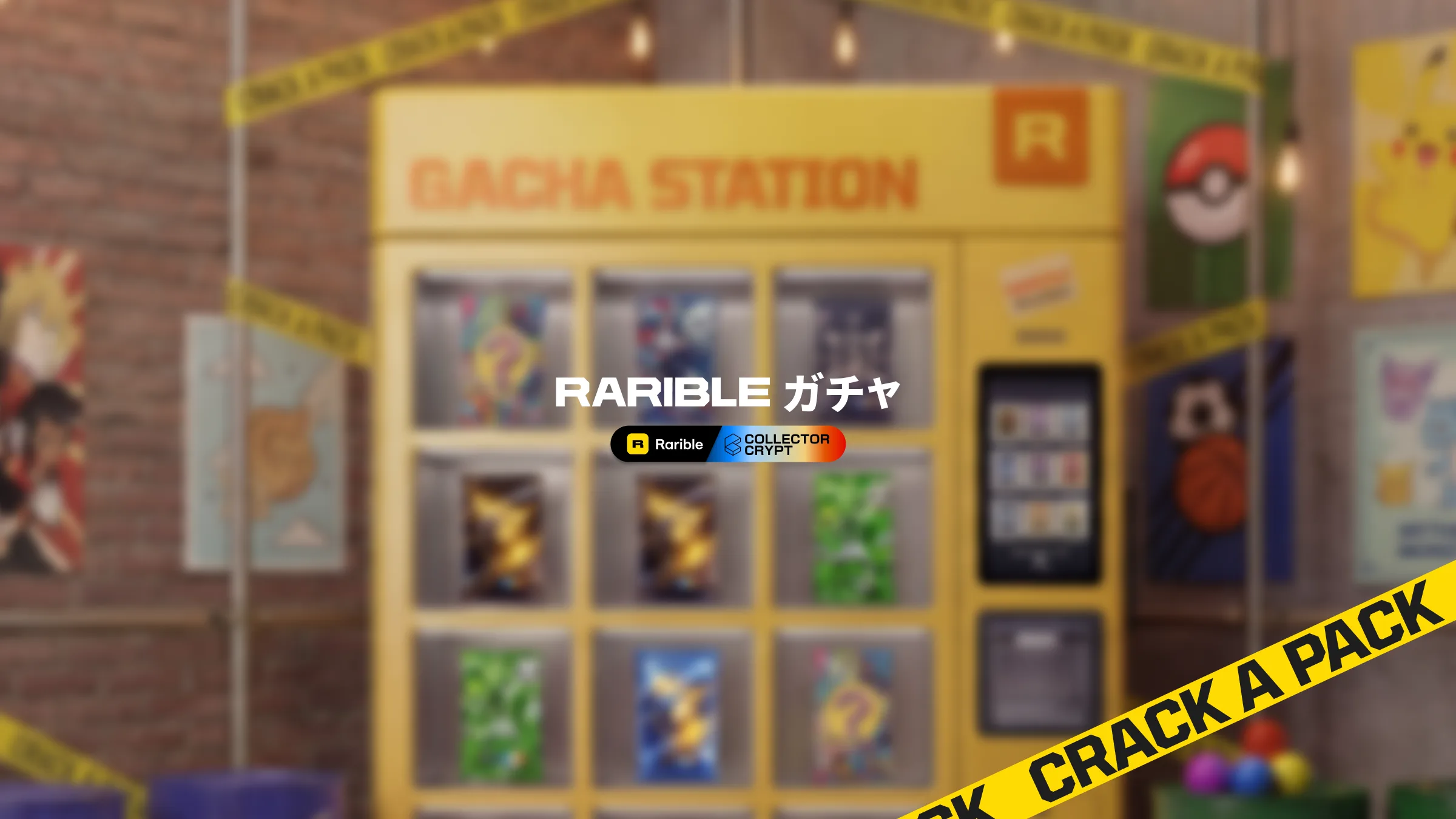 Gacha Station is Live background